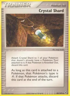 Pokémon-Karte Kristallscherbe 085/107