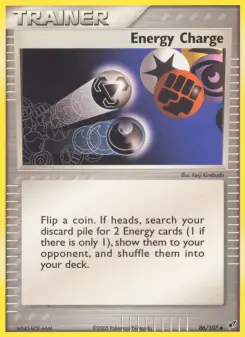 Pokémon-Karte Energieaufladung 086/107