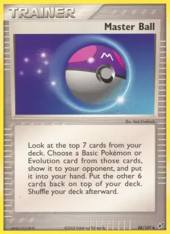 Pokémon-Karte Meisterball 088/107