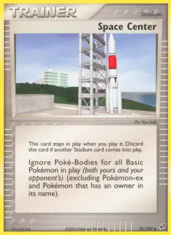Pokémon-Karte Space Center* 091/107