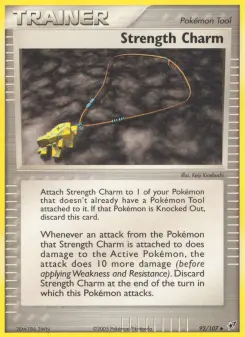 Pokémon-Karte Stärkeamulett 092/107