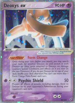 Pokémon-Karte Deoxys ex 099/107