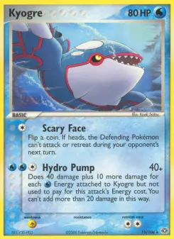 Pokémon-Karte Kyogre 015/106