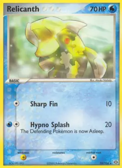 Pokémon-Karte Relicanth 018/106