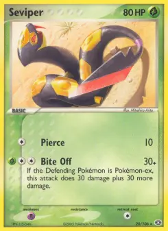 Pokémon-Karte Vipitis 020/106