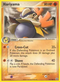 Pokémon-Karte Hariyama 031/106