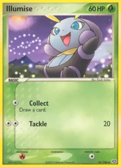 Pokémon-Karte Illumise 032/106