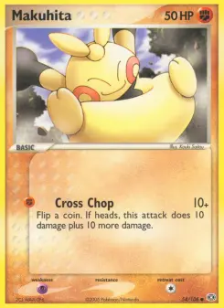Pokémon-Karte Makuhita 054/106