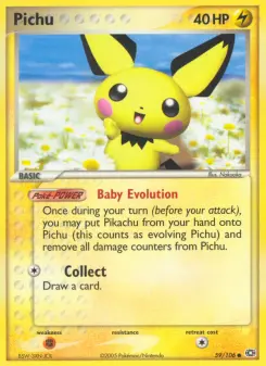 Pokémon-Karte Pichu 059/106