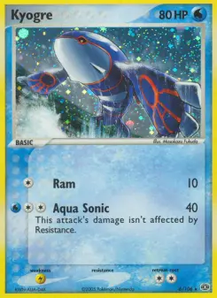 Pokémon-Karte Kyogre 006/106