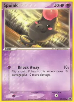 Pokémon-Karte Spoink 065/106