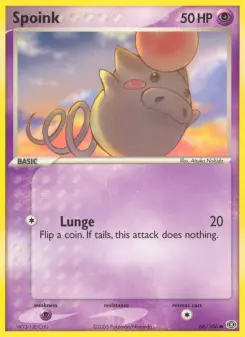 Pokémon-Karte Spoink 066/106