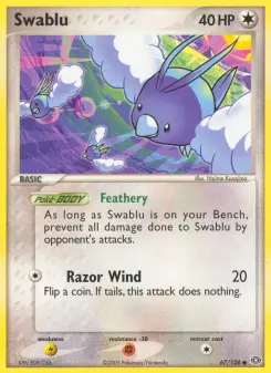 Pokémon-Karte Wablu 067/106