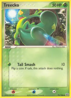 Pokémon-Karte Geckarbor 070/106