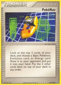 Pokémon-Karte PokéNav 081/106