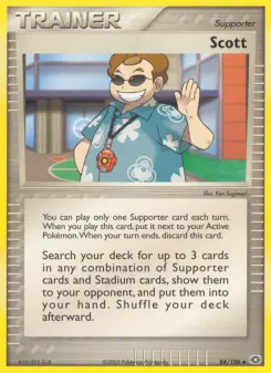 Pokémon-Karte Scott 084/106