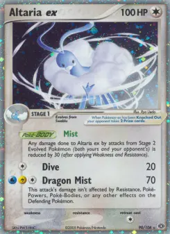 Pokémon-Karte Altaria ex 090/106