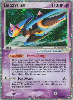 Pokémon-Karte Deoxys ex 093/106