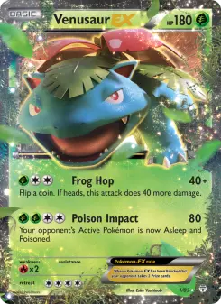 Pokémon-Karte Bisaflor EX 001/117