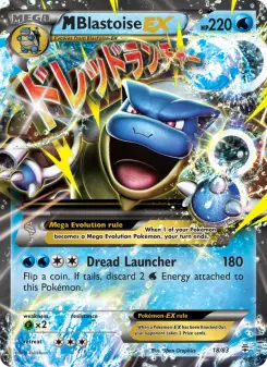 Pokémon-Karte M-Turtok EX 018/117