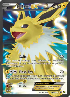 Pokémon-Karte Blitza EX 028/117
