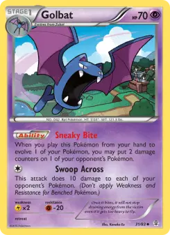 Pokémon-Karte Golbat 031/117