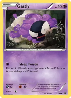 Pokémon-Karte Nebulak 033/117