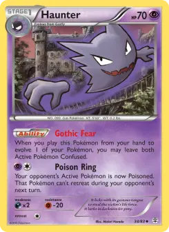 Pokémon-Karte Alpollo 034/117