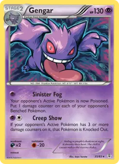 Pokémon-Karte Gengar 035/117
