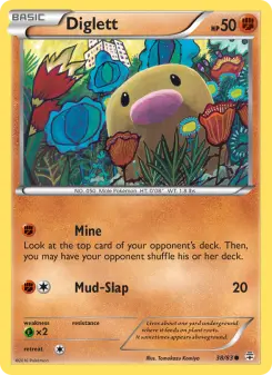 Pokémon-Karte Digda 038/117