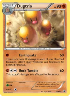 Pokémon-Karte Digdri 039/117