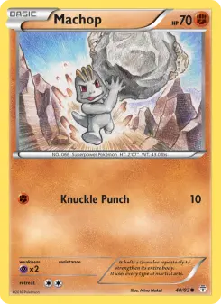 Pokémon-Karte Machollo 040/117