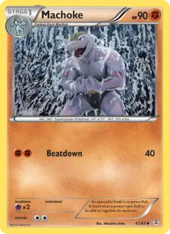 Pokémon-Karte Maschock 041/117