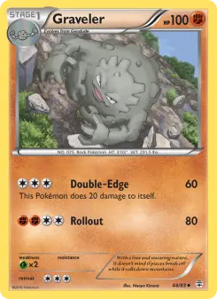 Pokémon-Karte Georok 044/117