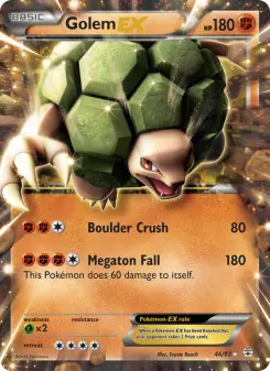 Pokémon-Karte Geowaz EX 046/117