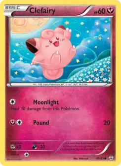 Pokémon-Karte Piepi 050/117
