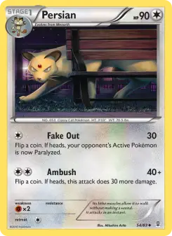 Pokémon-Karte Snobilikat 054/117