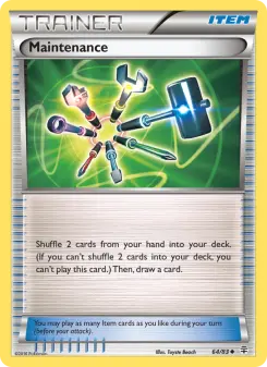 Pokémon-Karte Wartung 064/117