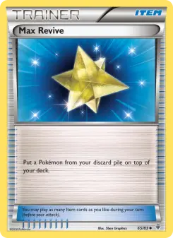 Pokémon-Karte Top-Beleber 065/117