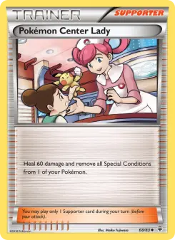 Pokémon-Karte Pokémon-Center-Dame 068/117