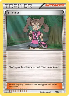 Pokémon-Karte Sannah 072/117