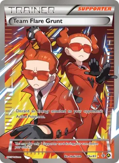Pokémon-Karte Team Flare-Rüpel 073/117