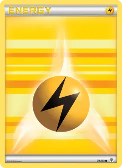 Pokémon-Karte Elektroenergie 078/117
