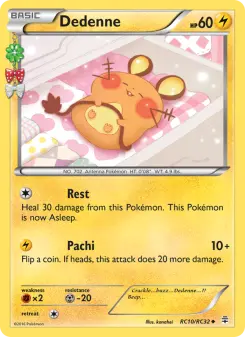 Pokémon-Karte Dedenne RC10