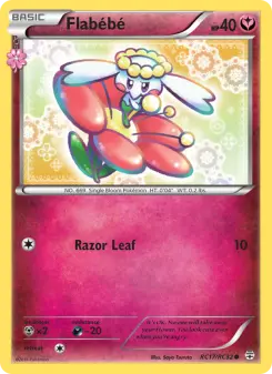 Pokémon-Karte Flabébé RC17