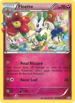 Pokémon-Karte Floette RC18