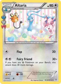 Pokémon-Karte Altaria RC24
