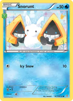 Pokémon-Karte Schneppke RC7