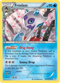 Pokémon-Karte Frosdedje RC8