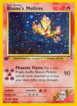 Pokémon-Karte Blaine's Moltres 001/132